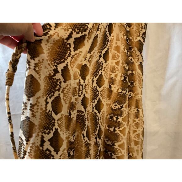 Jessica Simpson Animal Print Sleeveless Dress, Small, 100% Polyester, Lined - Picture 11 of 11